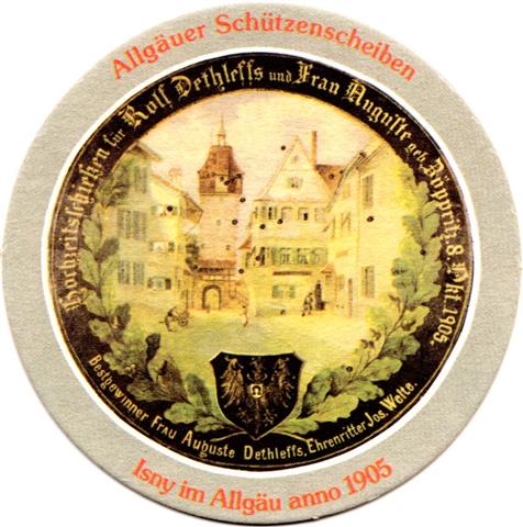leutkirch rv-bw h�rle bier 4b (rund215-isny 1905)